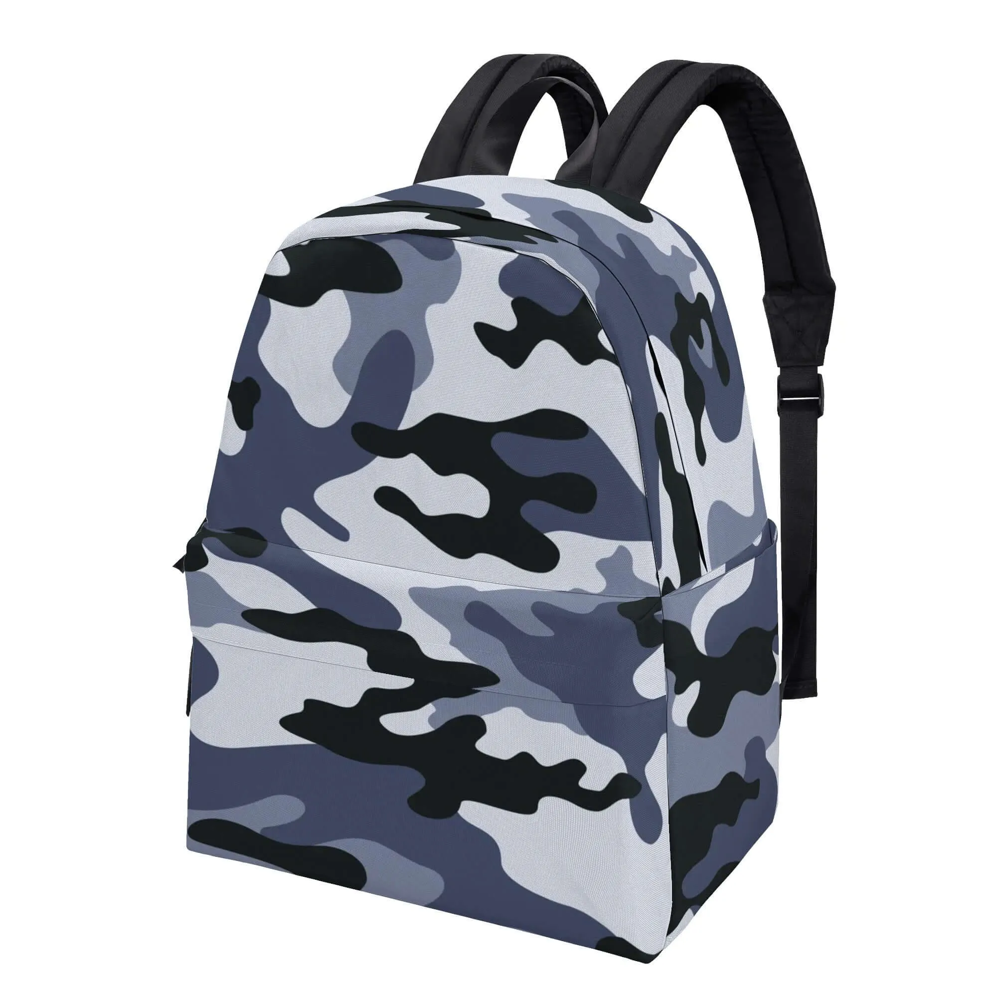 Camo Backpack | Light Blue Camouflage Style