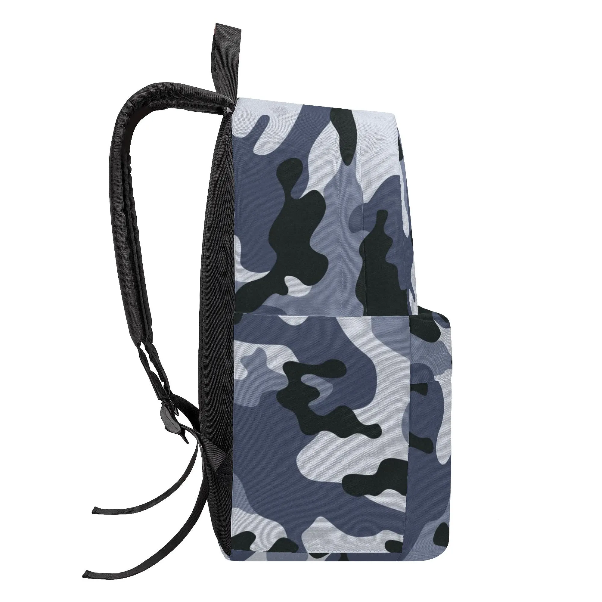 Camo Backpack | Light Blue Camouflage Style