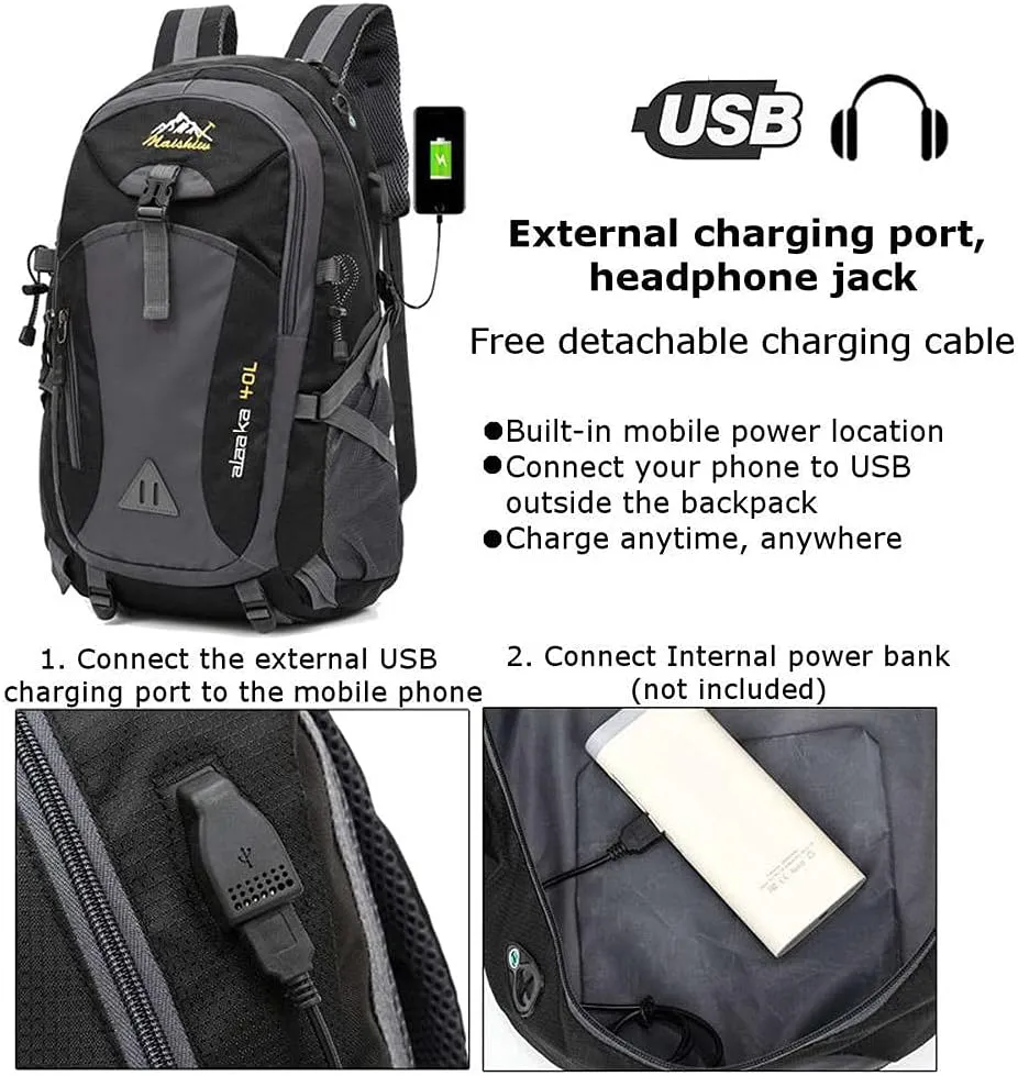 Camping Backpack Hiking Waterproof Trekking Bag Outdoor Travel Rucksack Cycling Mountaineering Backpacks