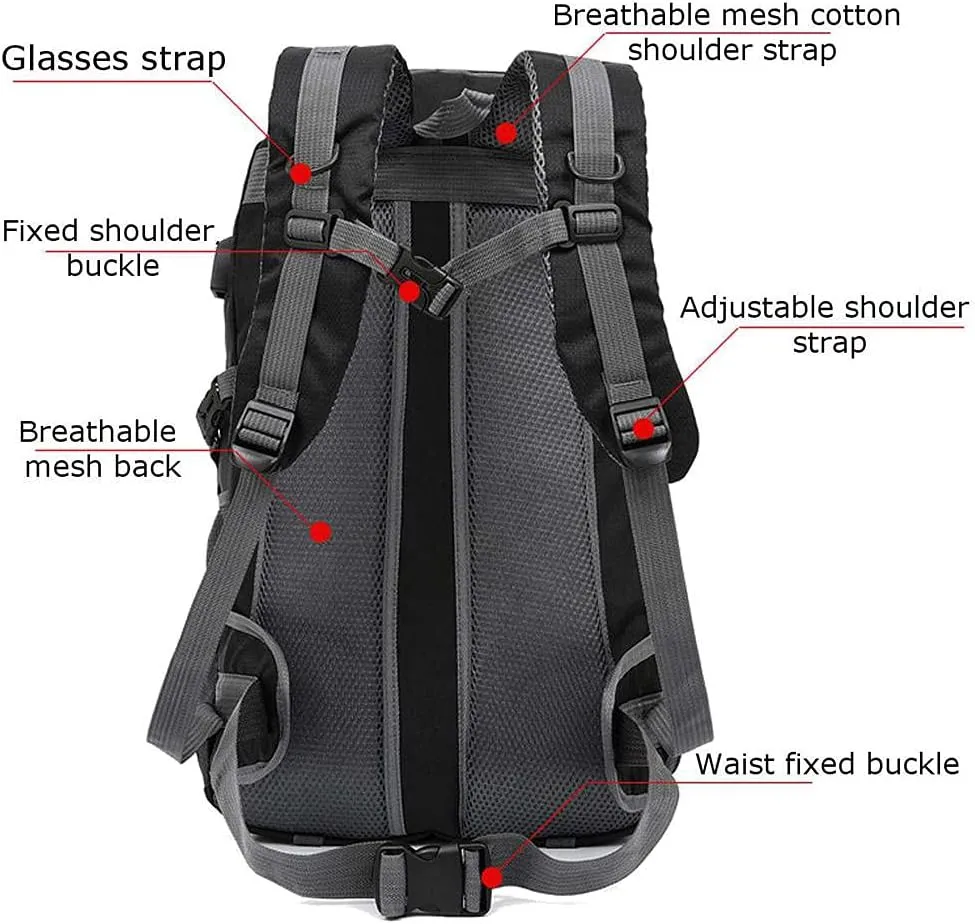 Camping Backpack Hiking Waterproof Trekking Bag Outdoor Travel Rucksack Cycling Mountaineering Backpacks