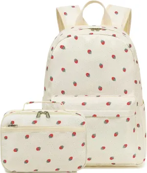 CAMTOP Kids Backpack with Lunch Box for Girls Boys Lightweight Waterproof Preschool Kindergarten Elementary School BookBag