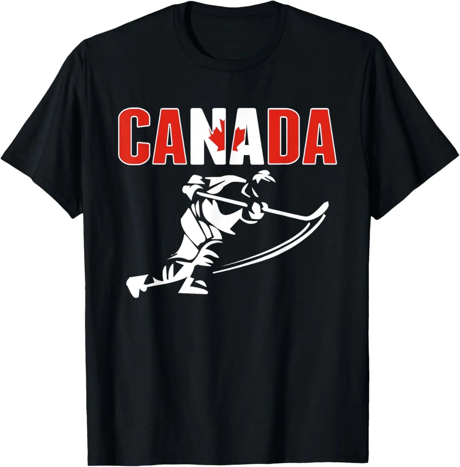 Canada Ice Hockey Lovers Jersey - Canadian Hockey Team Fans T-Shirt