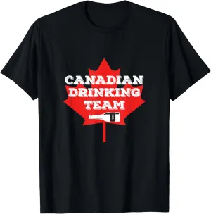 Canada National Drinking Team | Canadian Beer Pride T-shirt T-Shirt