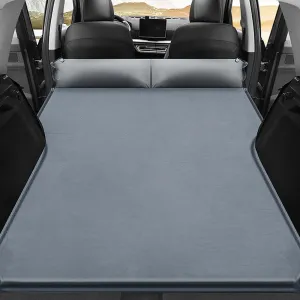 Car Inflatable Mattress for Jeep Wrangler JL 2-Door 2018 2019 2020 Portable Air Sleeping Bed with Pillow Camping Travel Cot Inflatable Trunk Sleeping Pad,Grey1