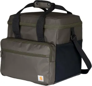 Carhartt Thick Foam Fully Insulated Cold Front Coolers, Premium Ice Retention, Durable Water Resistant Material W/Front Zippered Pocket