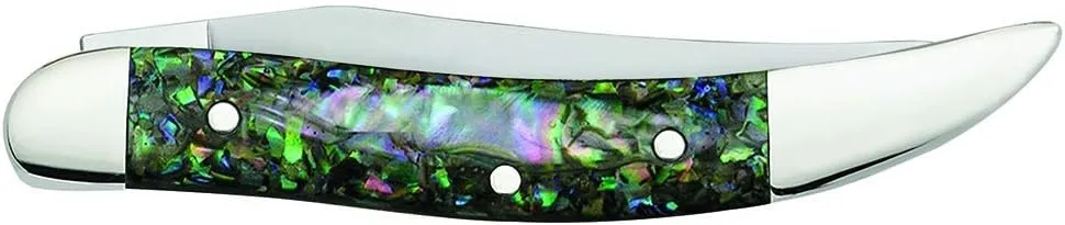 Case 12002 Abalone - Small Texas Toothpick (810096 SS)