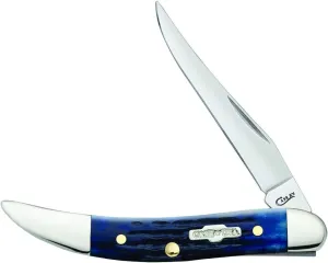 Case WR XX Pocket Knife Navy Blue Small Texas Toothpick Item #2804 - (610096 SS) - Length Closed: 3 Inches