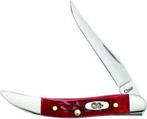 Case WR XX Pocket Knife Pocket Worn Old Red Bone Small Texas Toothpick Item #792 - (610096 SS) - Length Closed: 3 Inches