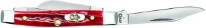 Case WR XX Pocket Knife Small Stockman Pocket Worn Old Red Jig Bone Item #10305 - (6333 SS) - Length Closed: 2 5/8 Inches