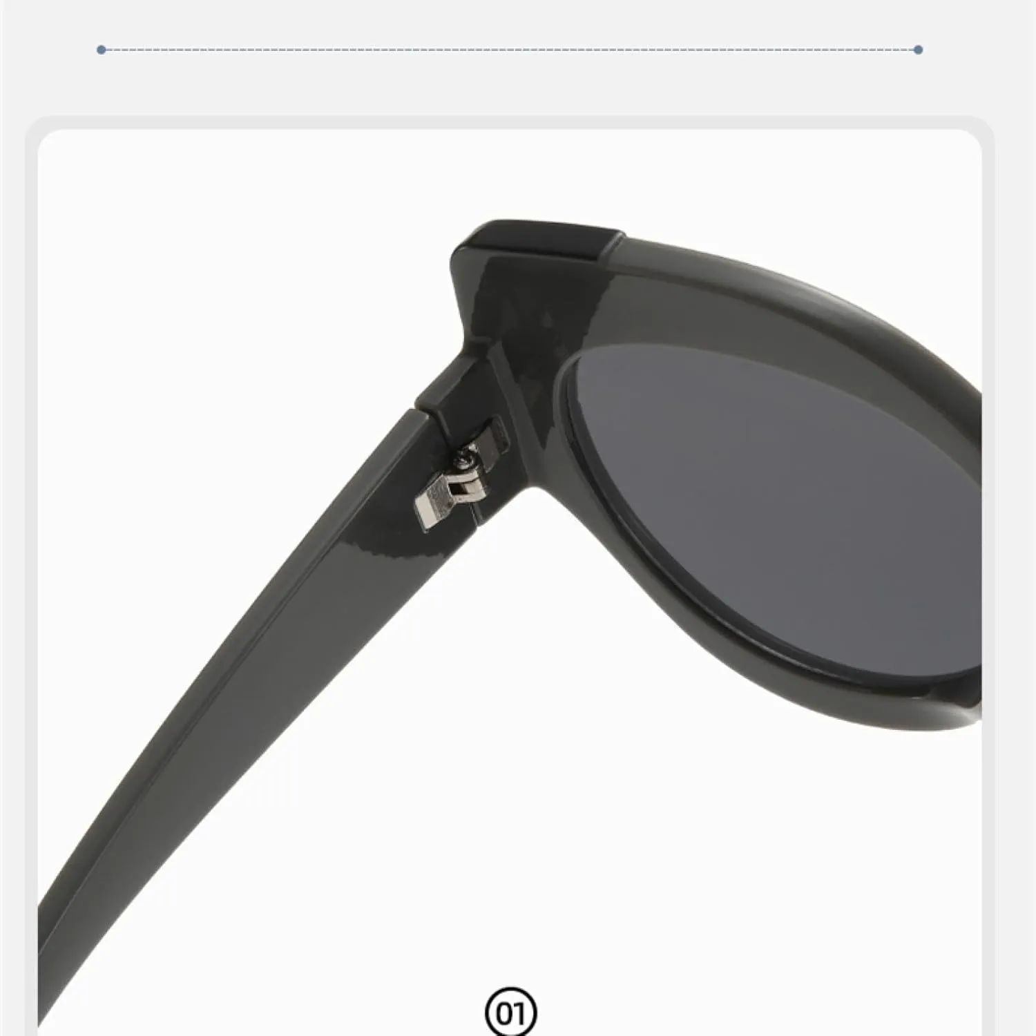 Cat-eye Pc Frame Sunglasses with Colorful Contrast, Uv Protection, Multicolor Outdoor Sunshade Sunglasses.