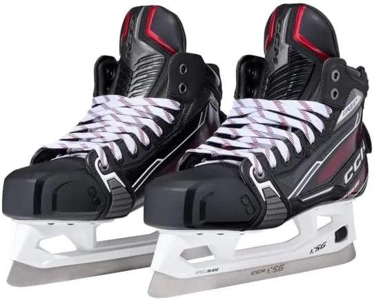 CCM EFLEX 6 Ice Hockey Goalie Skates, Senior (Width: Regular; Size: 9.0)