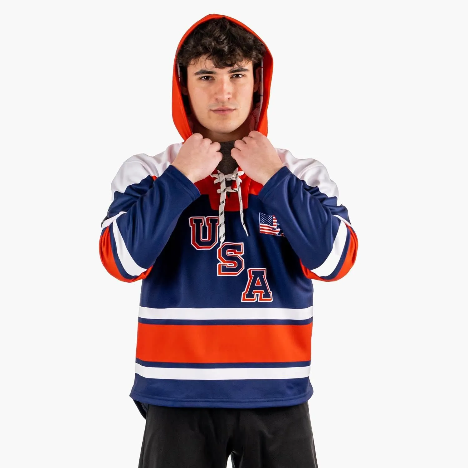 ChalkTalkSPORTS Hockey Hooded Performance Sweatshirts | Hockey Gameday Hoodies | Youth & Adult Sizes