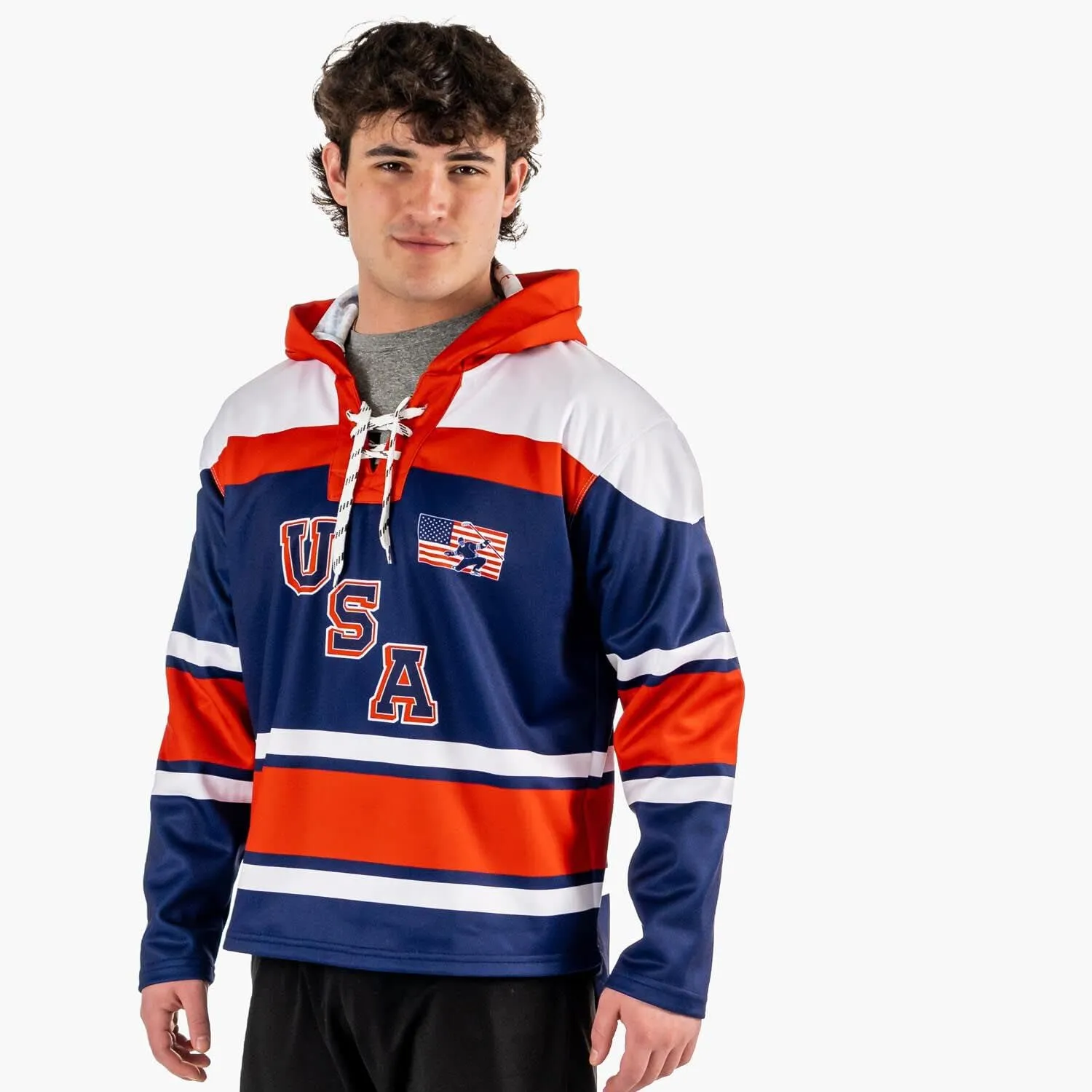 ChalkTalkSPORTS Hockey Hooded Performance Sweatshirts | Hockey Gameday Hoodies | Youth & Adult Sizes