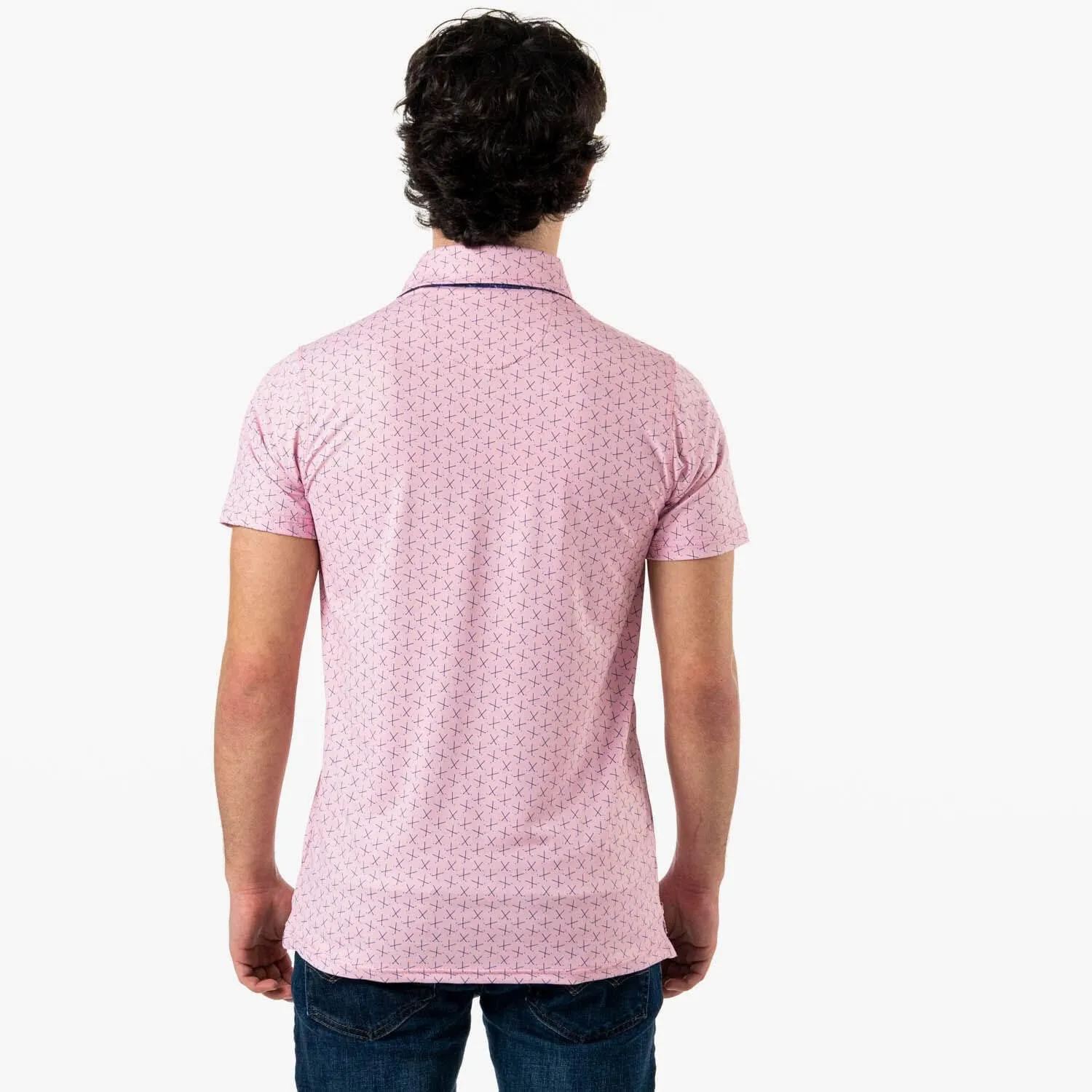 ChalkTalkSPORTS Hockey Short Sleeve Polo Shirt | Performance Sports Polo | Youth & Adult Sizes