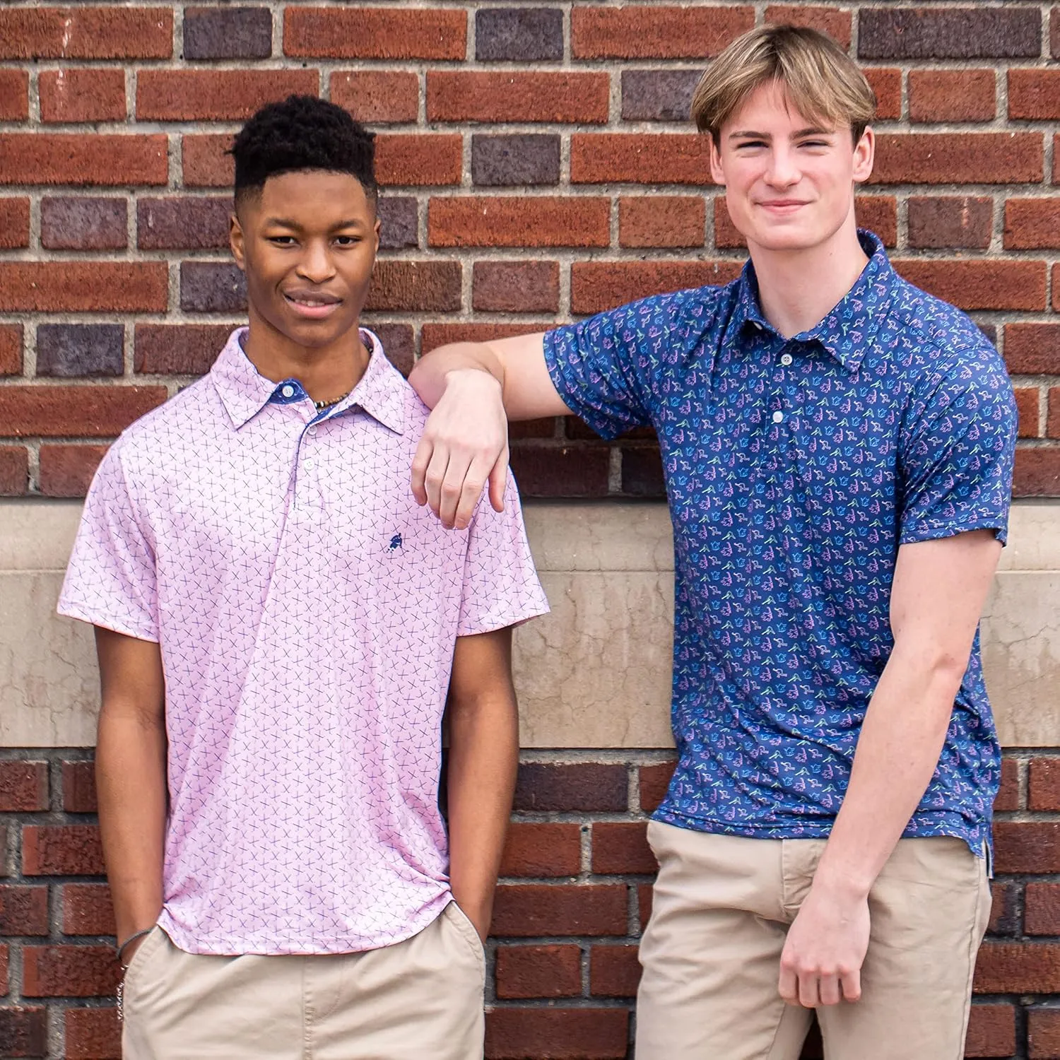 ChalkTalkSPORTS Hockey Short Sleeve Polo Shirt | Performance Sports Polo | Youth & Adult Sizes