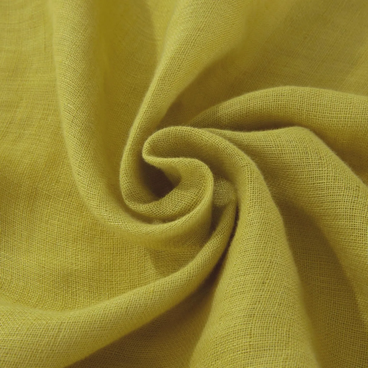 Chezmoi Collection Brussels Belgian Flax Linen Throw Blanket, 50" x 70" - Pre-Washed Super Soft Lightweight Breathable Summer Blanket Lemon Ice Color for Living Room Couch & Bed
