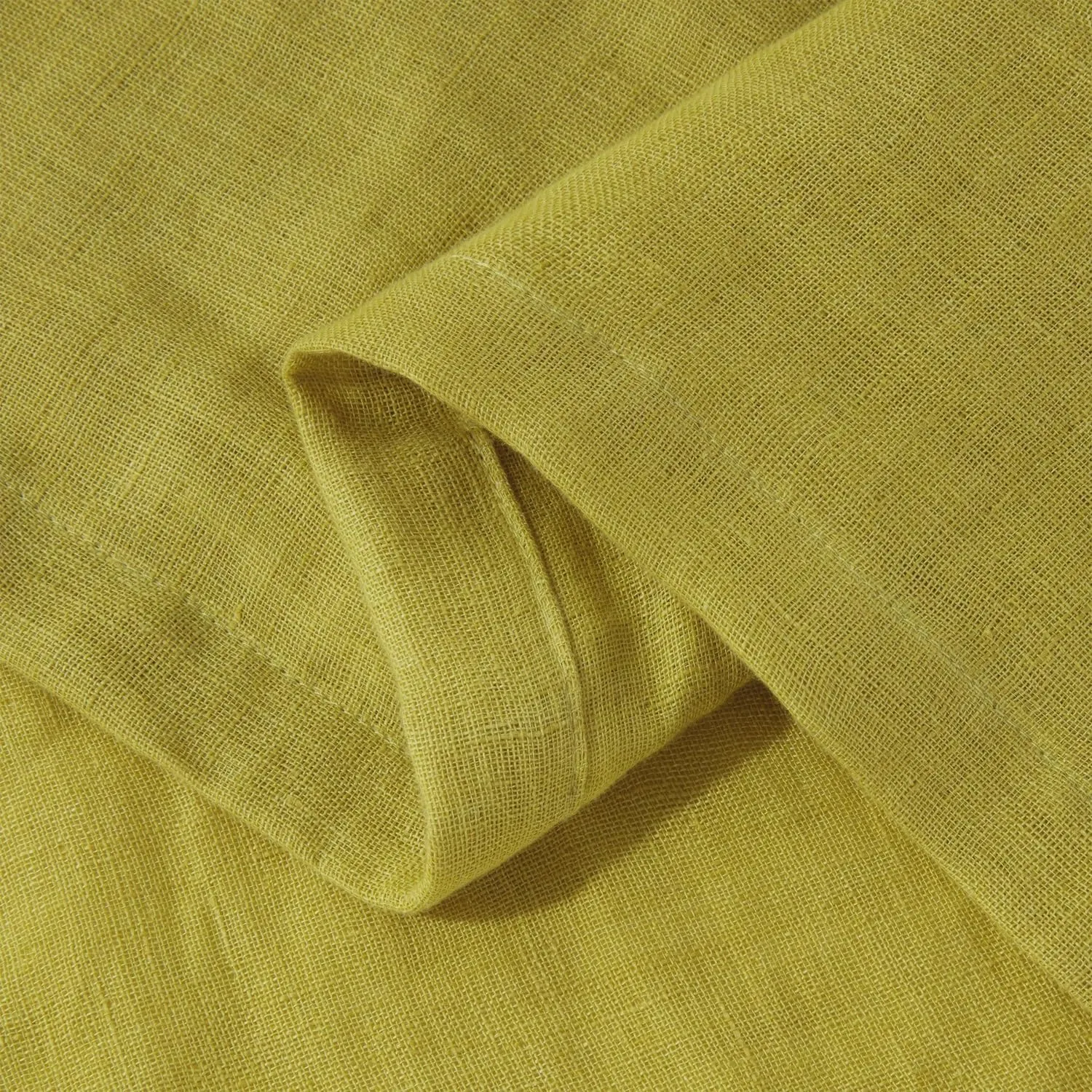 Chezmoi Collection Brussels Belgian Flax Linen Throw Blanket, 50" x 70" - Pre-Washed Super Soft Lightweight Breathable Summer Blanket Lemon Ice Color for Living Room Couch & Bed