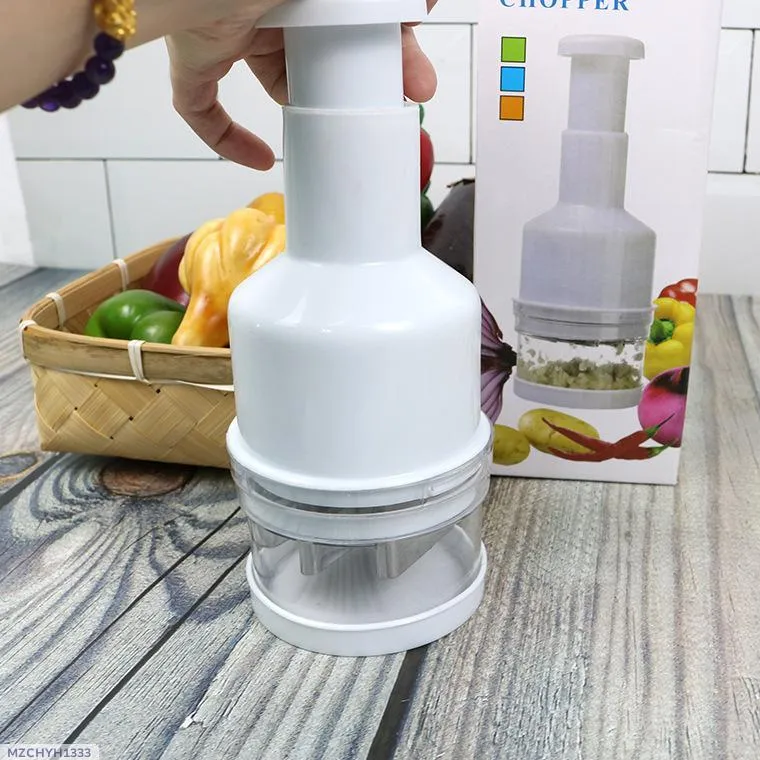 Clap knife multi-function garlic cutter vegetable cutter manual plastic kitchen supplies household stainless steel garlic tamping artifact