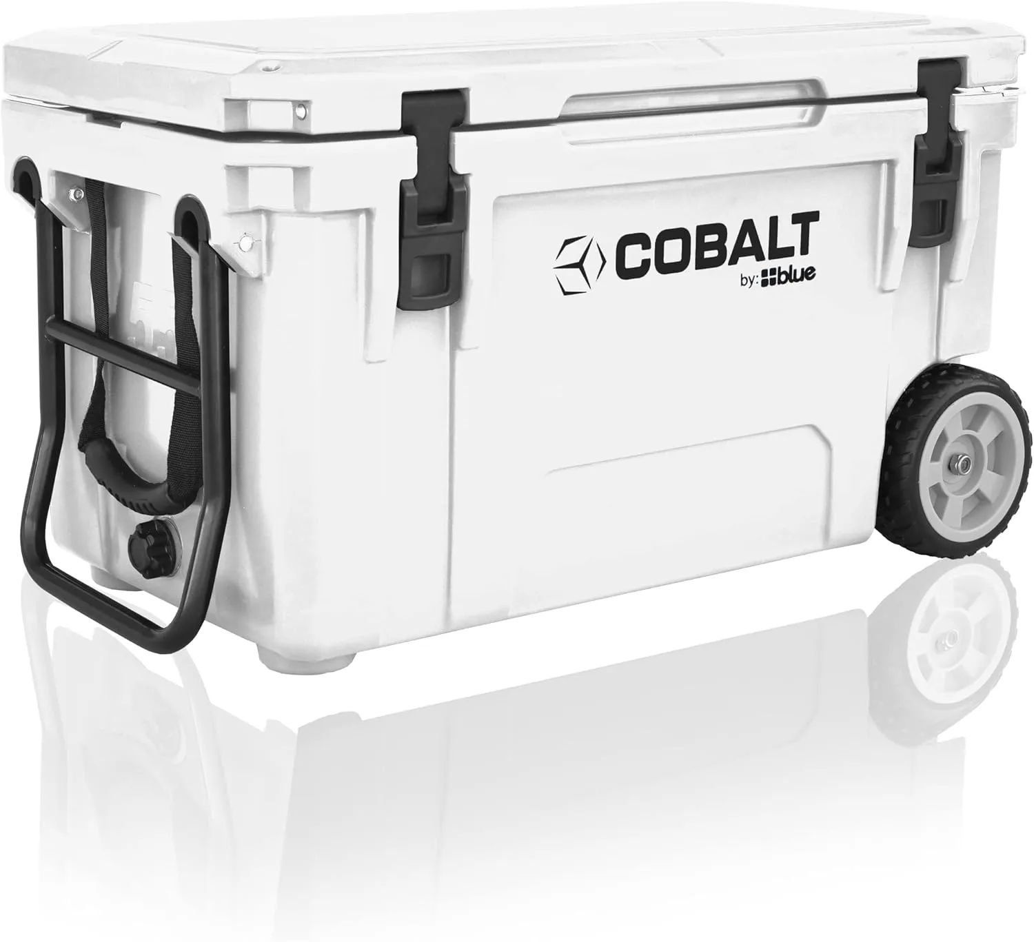 Cobalt 55 Quart Roto Molded Super Ice Cooler | Large Ice Chest Holds Ice Up to 3 Days |
