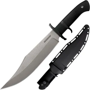 Cold Steel Marauder 9" Japanese AUS8A Clip Point Blade 5.125" Kray-Ex Handle Tactical Outdoor Hunting Fixed Blade Knife w/Secure-Ex Sheath