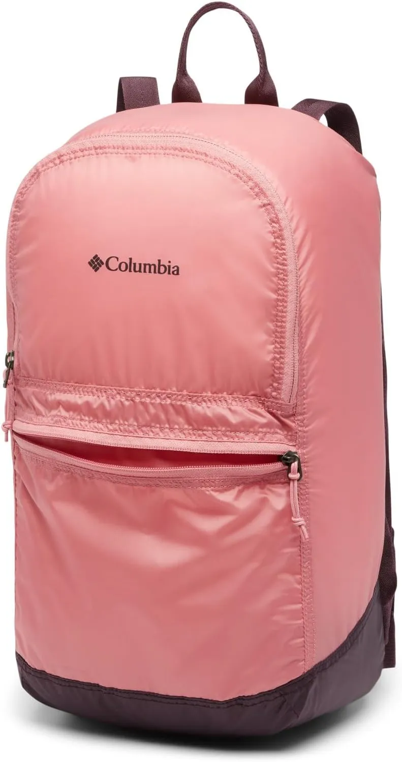 Columbia Unisex Lightweight Packable Backpack, Pink Agave/Moonvista, One Size