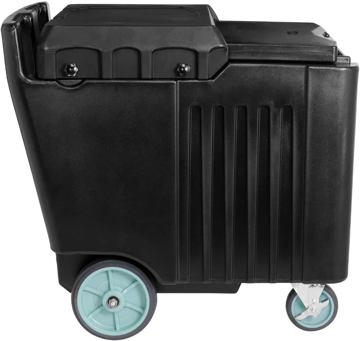 Commercial Plastic 125 lb. Mobile Ice Bin - (29A-132)