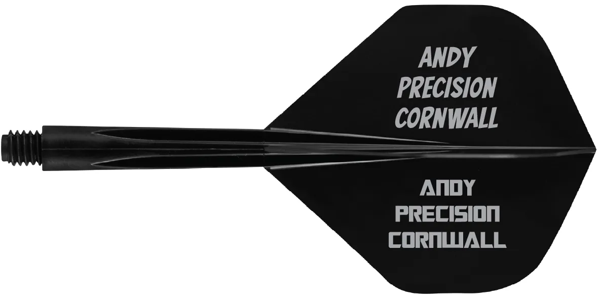 Condor AXE Dart Flights - Standard - Clear Red