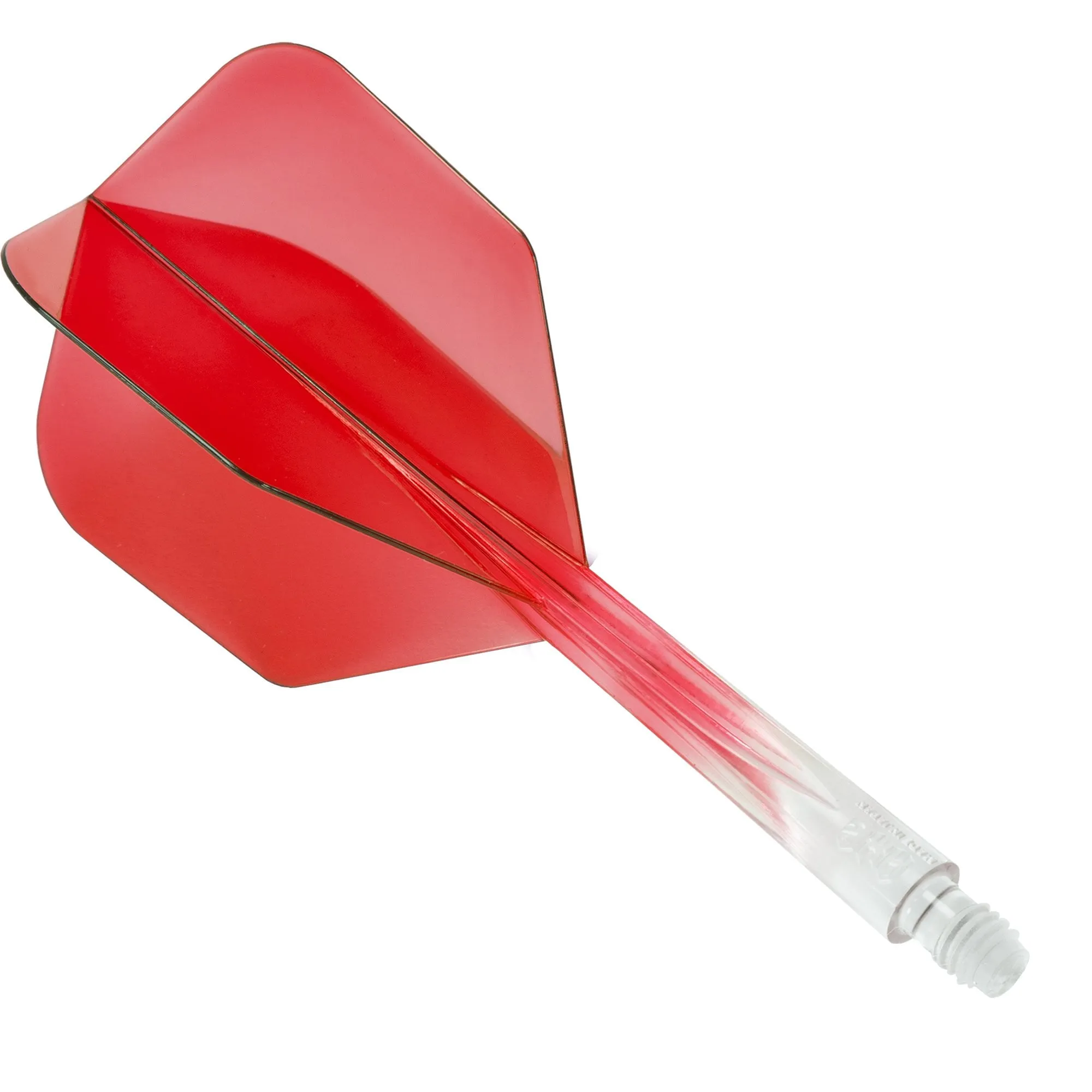 Condor AXE Gradient Dart Flights - Small - Clear Red
