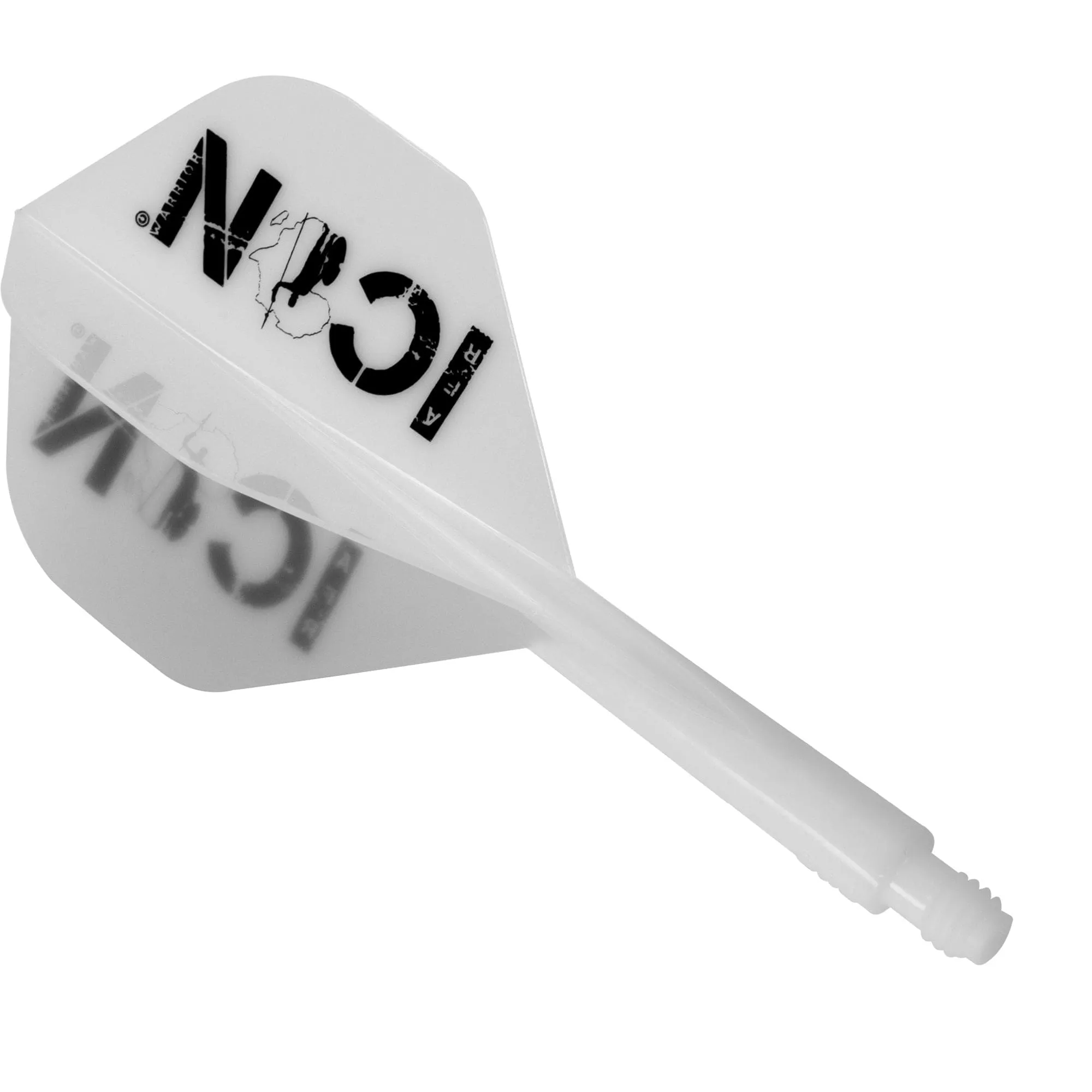 Condor AXE Player Dart Flights - Standard - African Warrior - Icon - White