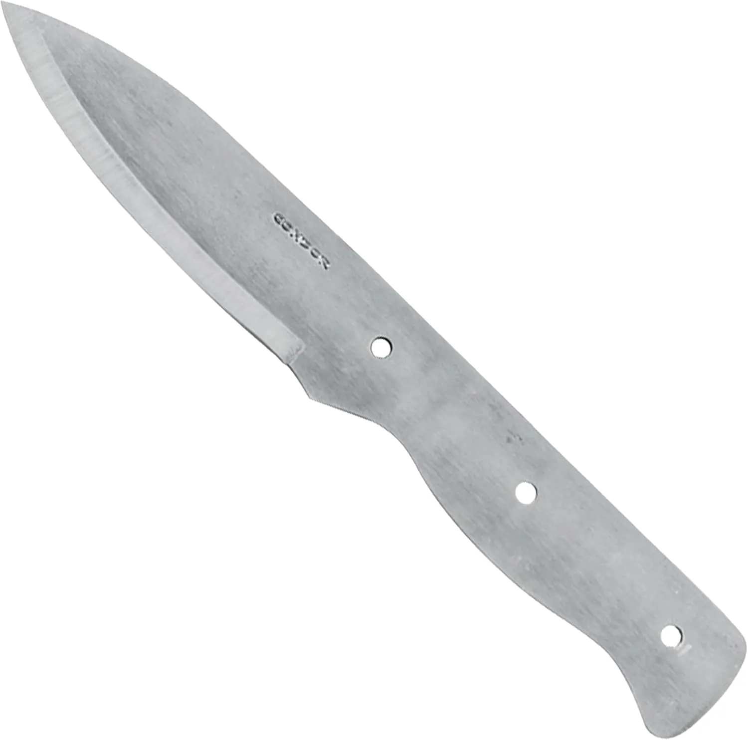 Condor Tool & Knife Bushlore Blade Blank - 1075 High Carbon Steel - Knife Blank with a Scandi Grind - Product is Sold Without Sheath - 4.3in Blade - 4.6oz