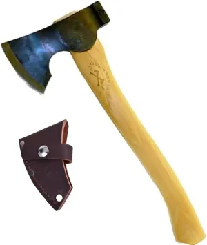 Council Tool 1.7 lb. Wood-Craft Camp Carver Axe, 16" Curved Handle Axe