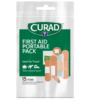 CURAD PORTABLE FIRST AID KIT