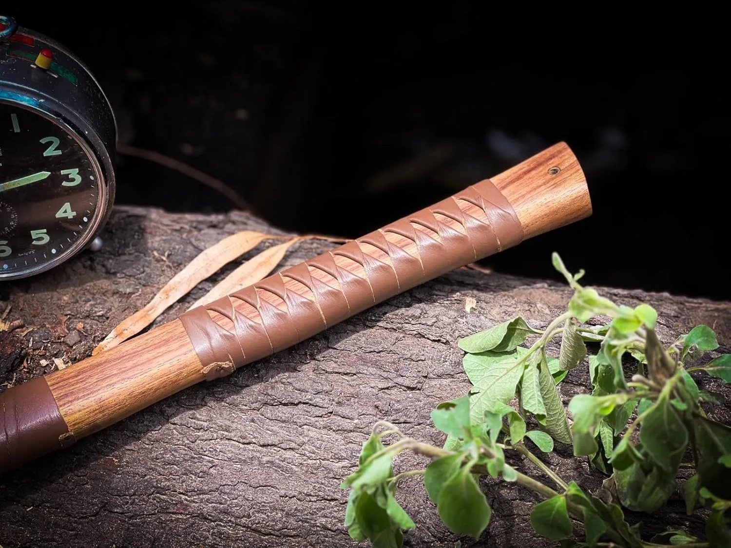 Custom Handmade Carbon Steel Asghard Viking Axe Hatchet, Throwing and Camping Axe, Birthday Gift for him, Leather Wrapped Handle and Leather Sheath (Brown, 19 inch)
