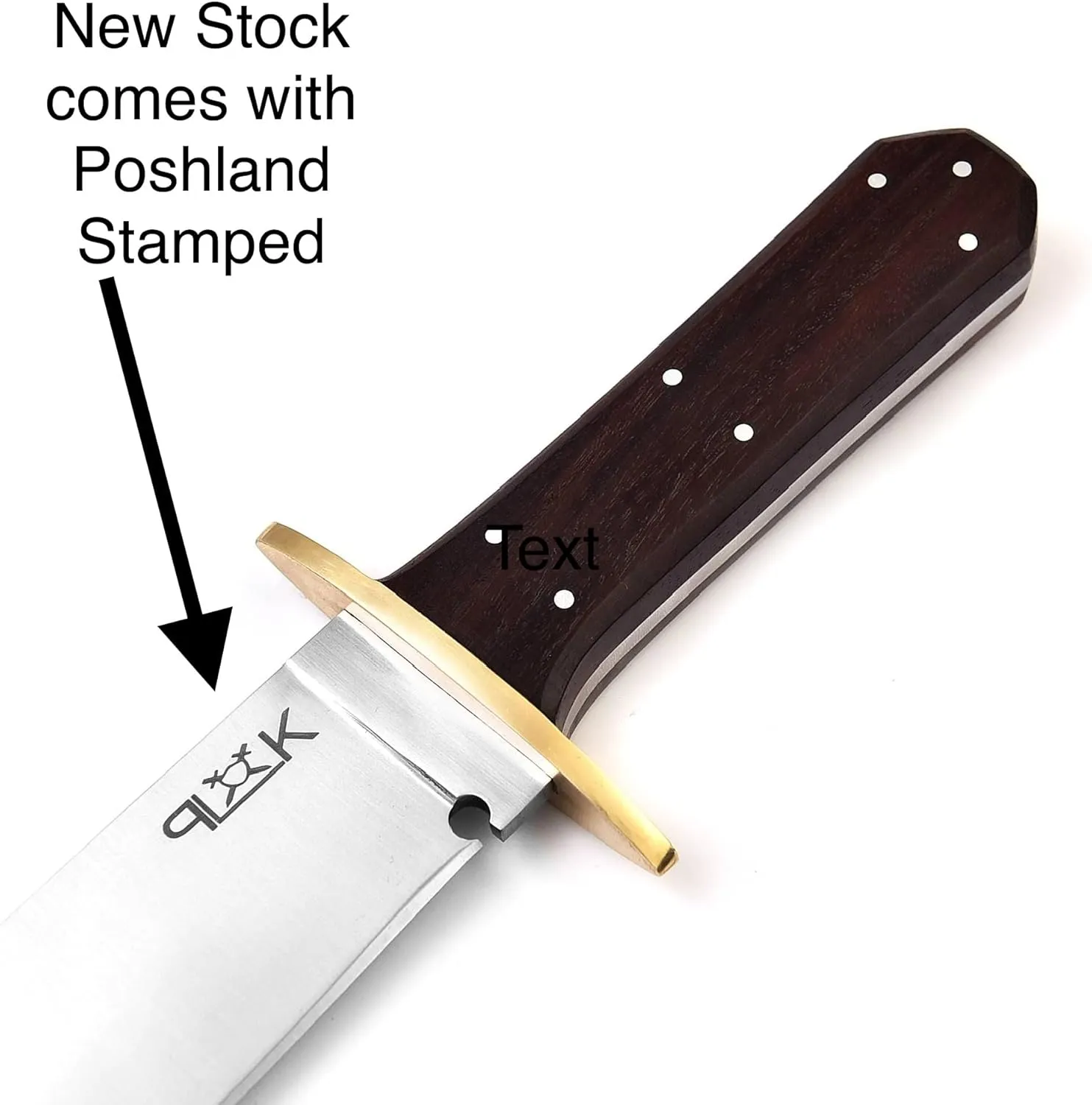 Custom Handmade D2 Steel 15.00 Inches Hunting Knife - Beautiful Rose Wood Handle (REG -1118)