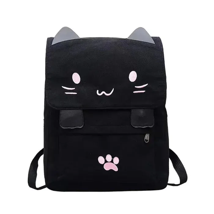 Cute Black Backpack