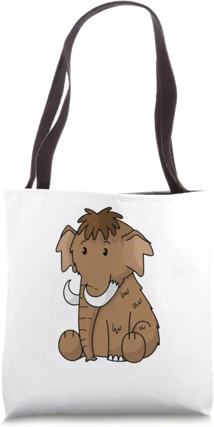 cute Mammoth is very dear Tote Bag