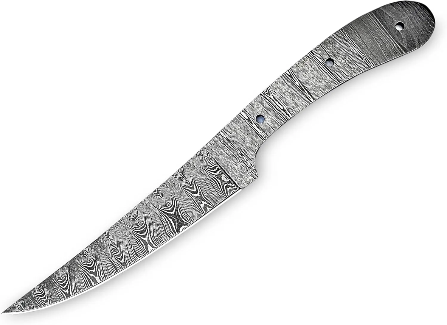 Damascus Full Tang Knife Blanks | Hand Forged Steel Blank Blade | 11 Inches Stylish Hunting Knife | HUNT-11 (11 Inches)