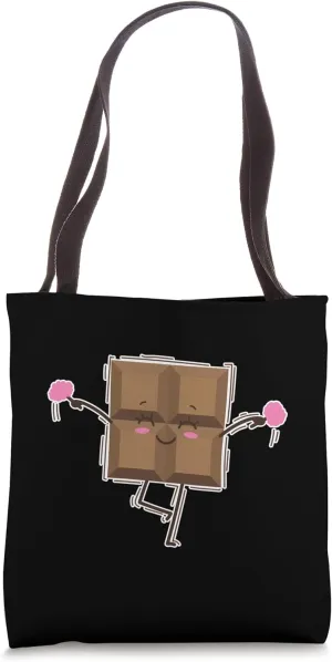 Dancing Chocolate Bar Tote Bag