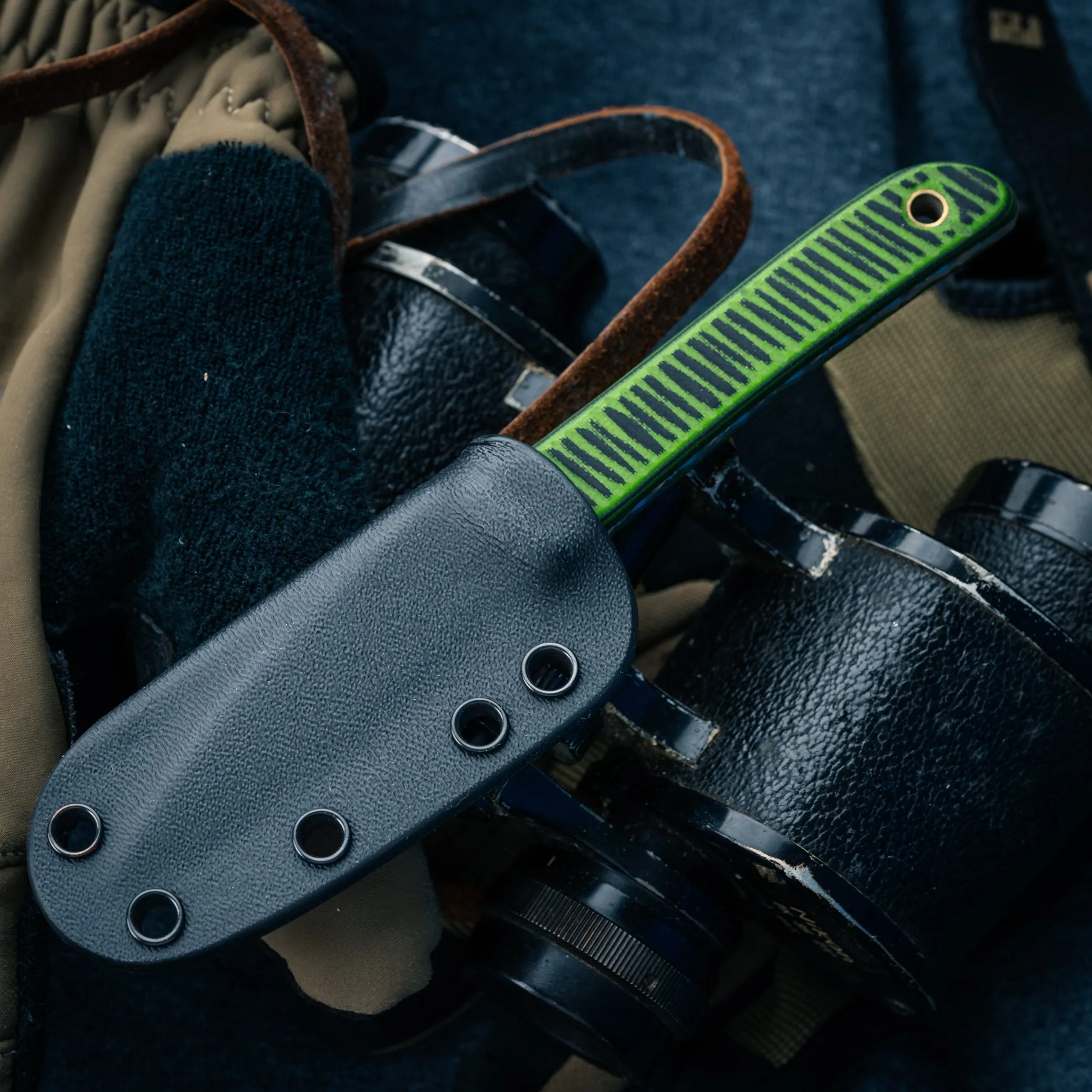 David Mary Spearpoint Neck Knife