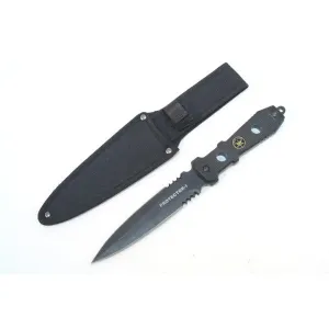 Defender 12" Hunting Knife Full Tang with Sheath 6178