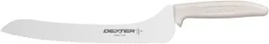 DEXTER RUSSELL 13583 Sani- Scalloped Offset Sandwich Knife, 9" Blade