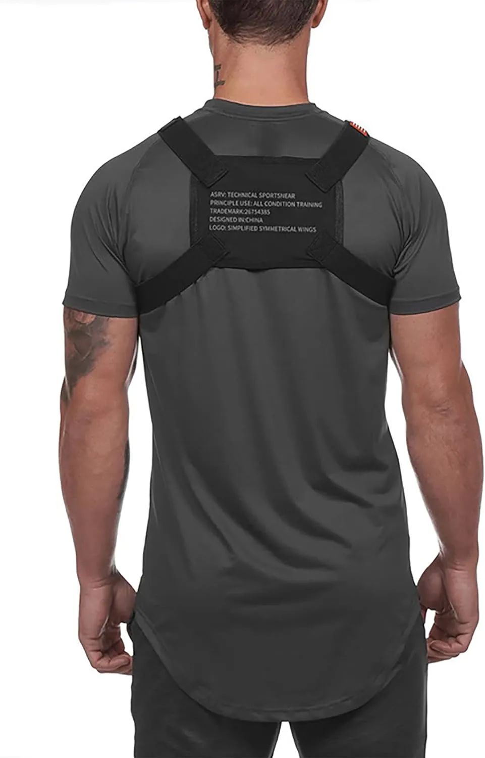 DIOTSR Running Chest Pack, Lightweight Chest Bag for Workout, Running Tactical Backpack with Extra Phone Holder