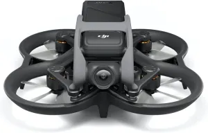 DJI Avata, First-Person View Drone with 4K Stabilized Video, Super-Wide 155° FOV, Built-in Propeller Guard, HD Low-Latency Transmission, Black, FAA Remote ID Compliant