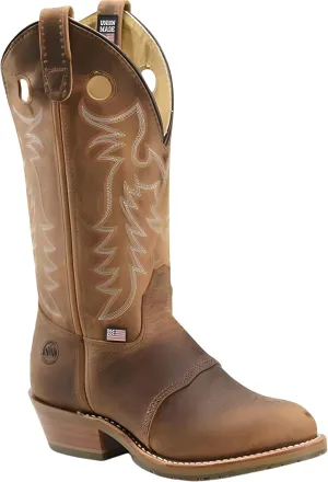 DOUBLE-H 12" Daniela Women's Western Boots - Stylish Buckaroo Leather Footwear for Ranch and Rodeo Adventures