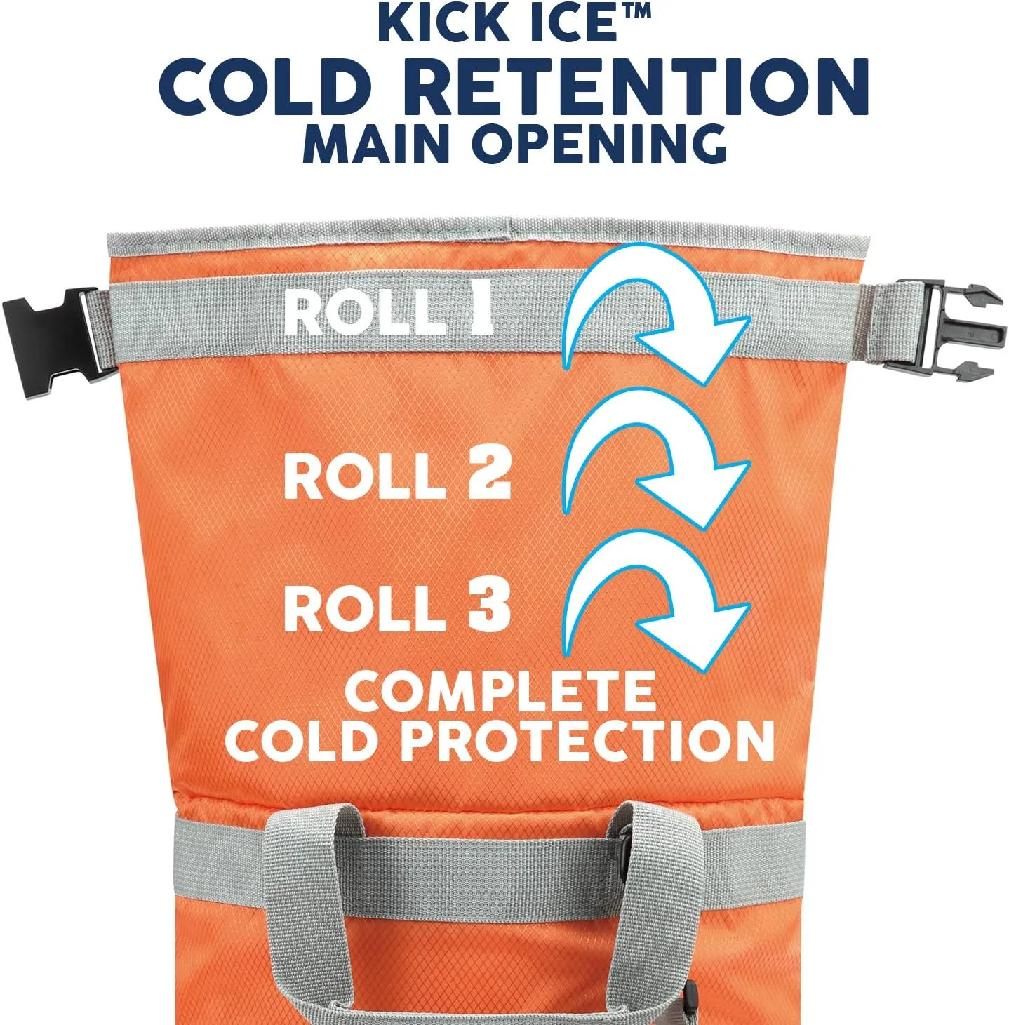 Dry Bag   Soft Cooler with PVC Free Leakproof Lining   Rolltop Closure for Kayaking, Beach, Rafting, Boating, Hiking, Camping and Fishing, Holds 24 Cans   Ice, 15L, Orange