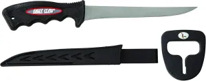 EAGLE CLAW Fillet Knife Soft HANDLE-6-1/4 Blade