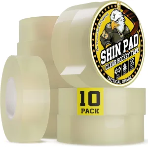 EAGLES 4 Pack Hockey Tape Black, White or Clear Multipurpose Durable Cloth or PVC Tape Roll - Strong Adhesive - Hokey Sports Gifts, Accessories, Equipment, Gear