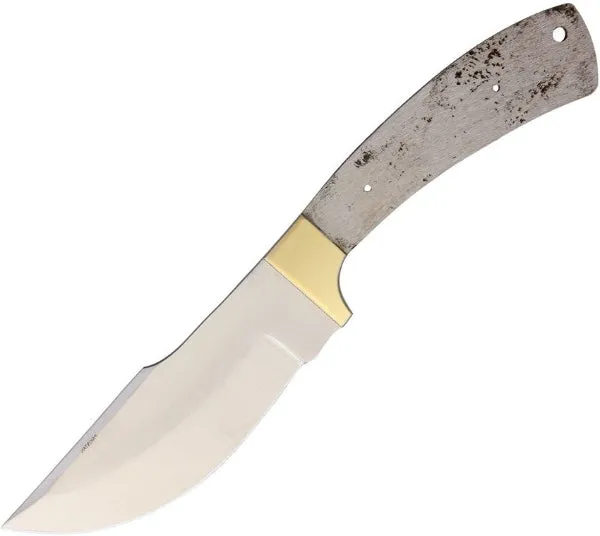 Economy - 9 3/4" Deadwood Stainless Steel Skinner Blade W/Nickel Silver Guard