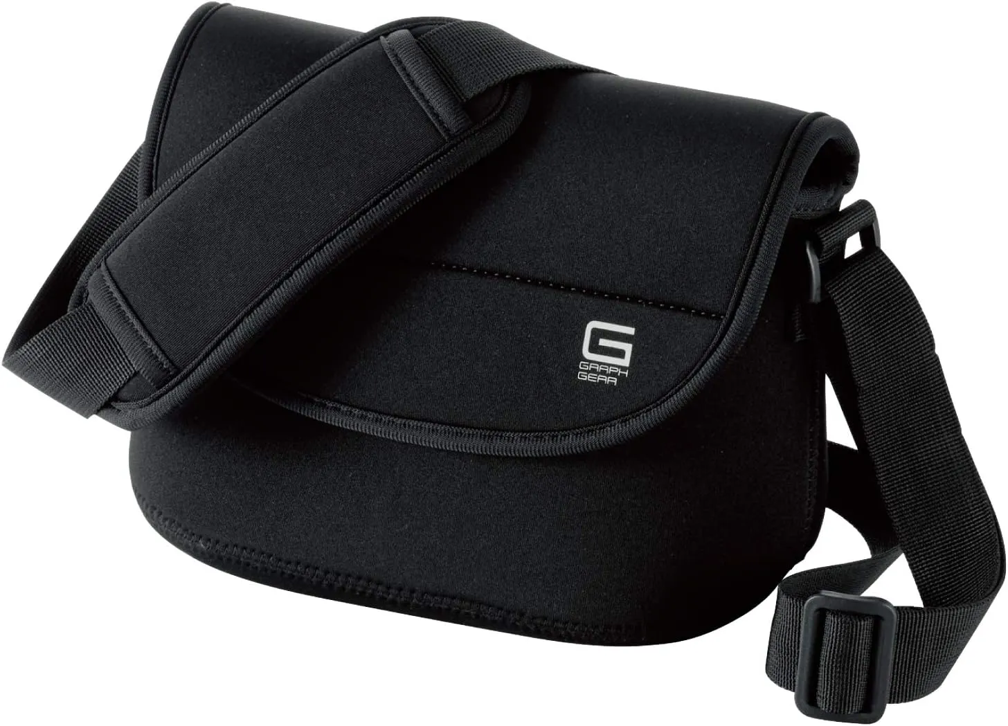 ELECOM エレコム BMA-GP10BK Gadget Pouch, Storage Pouch, Bag-in-Bag, 3 Pockets, Stretchy Material, Lightweight