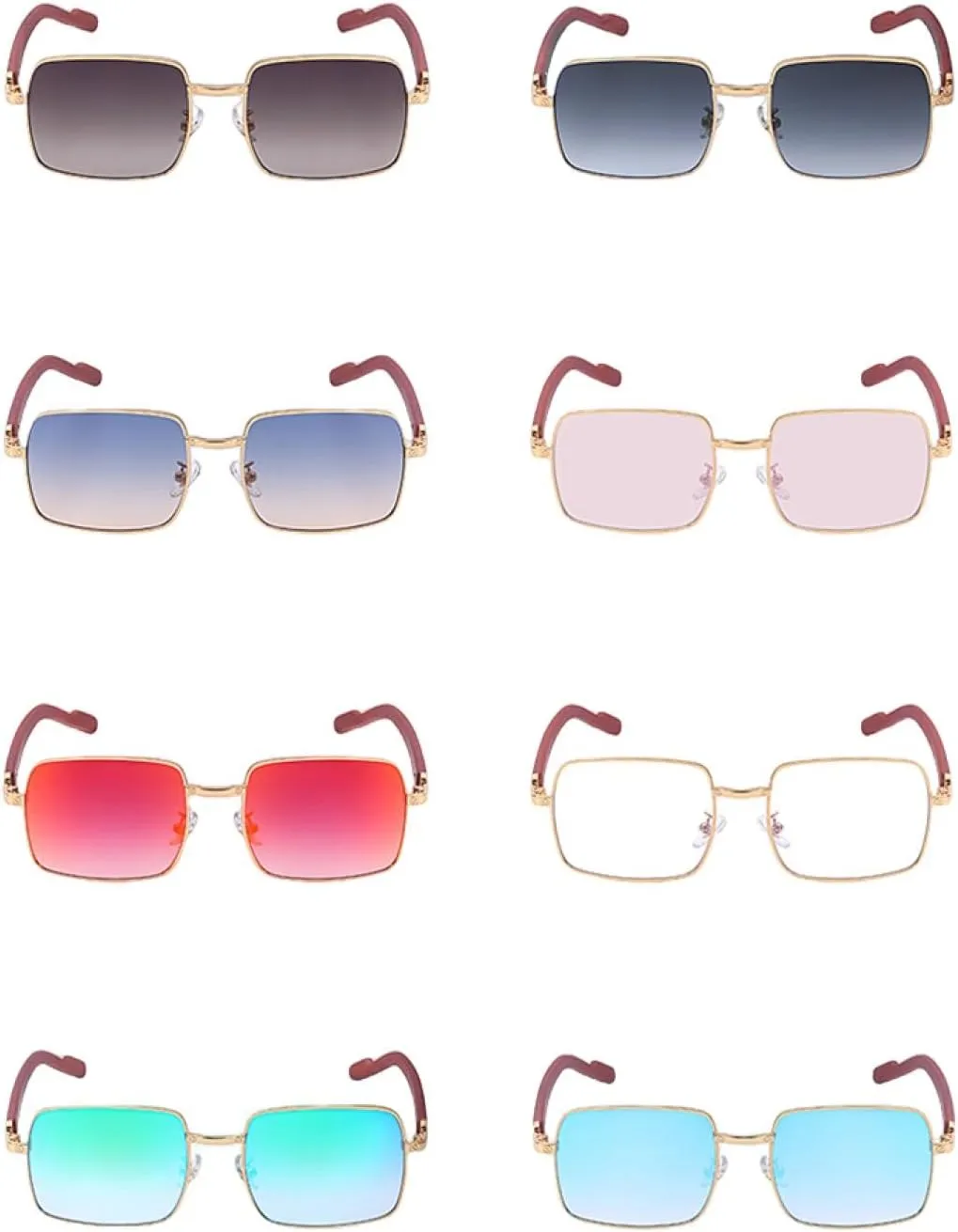 Elegant Woman's Trendy Fashion Sunglasses Female Luxury Vintage Classic Sun Glasses
